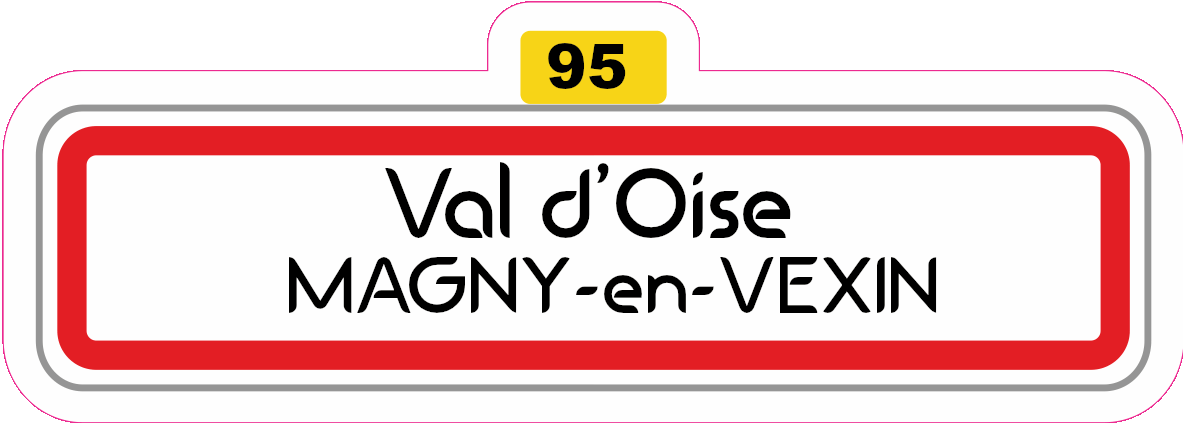 Panneau routier Magny-en-Vexin Val-d’Oise intervention drone prises de vues aériennes