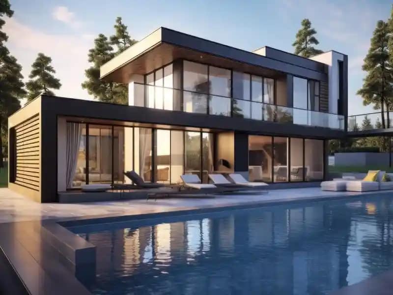 Prise de vue drone pour maison et propriété résidentielle en Île-de-France